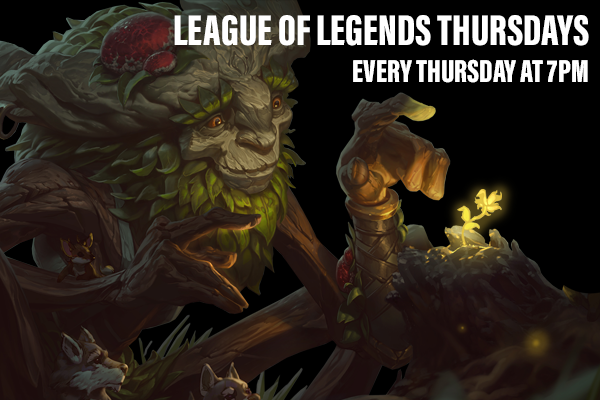 League of Legends, Every Thursday at 7PM