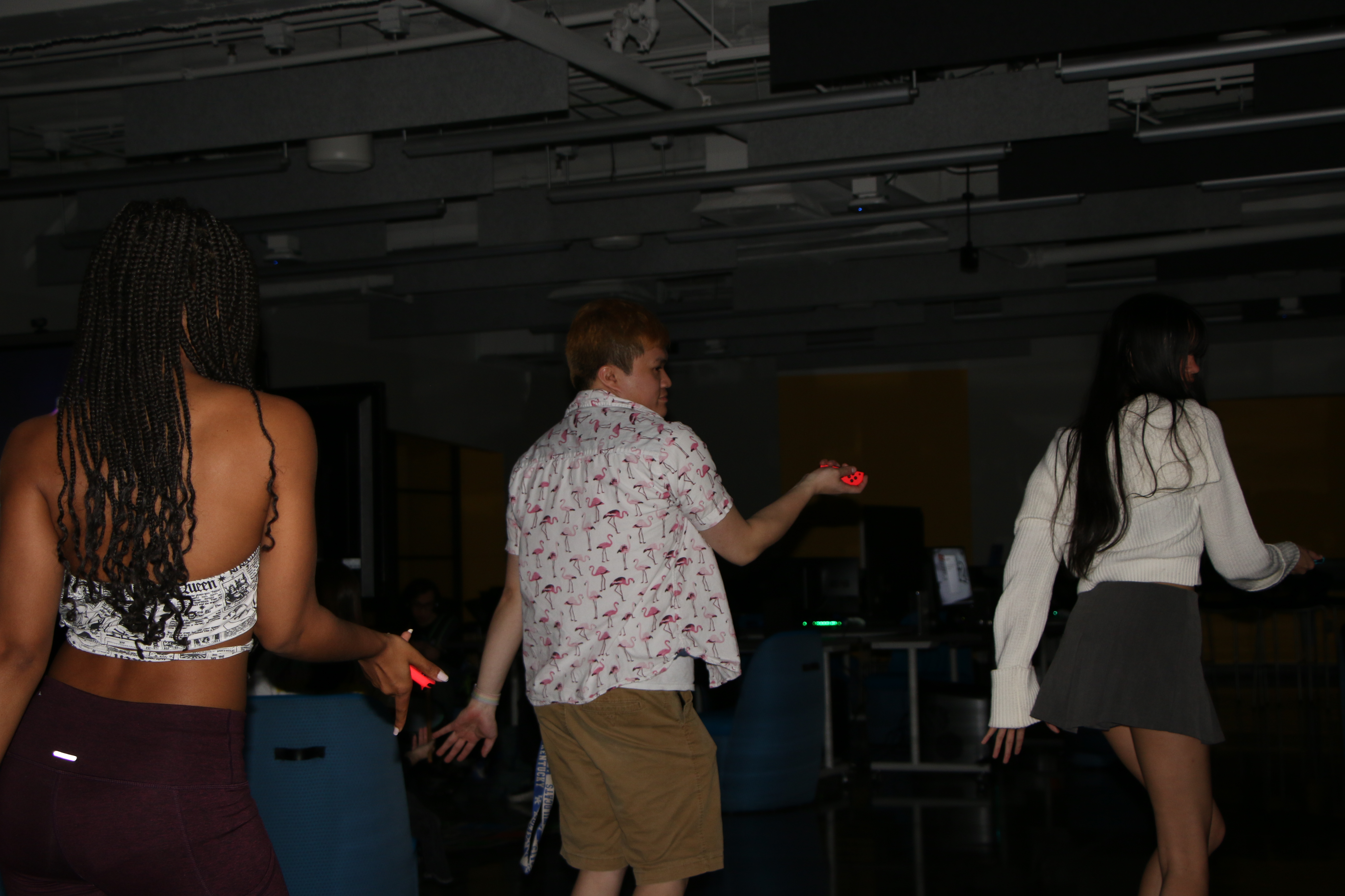 People playing Just Dance