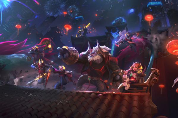 League of Legends Characters "Save the Celebration | Lunar Beast 2021" 