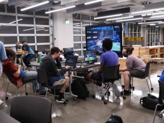 Smash Bros Tournament in Innovation Space