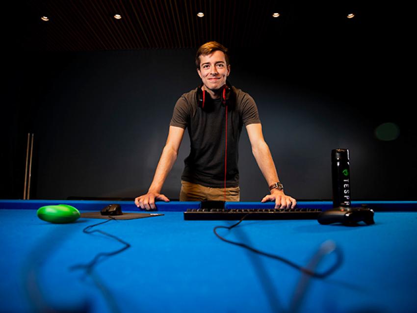 Wally Johnson, president of UK's esports club, says the UK and Gen.G partnership could be an important tool for student recruitment.