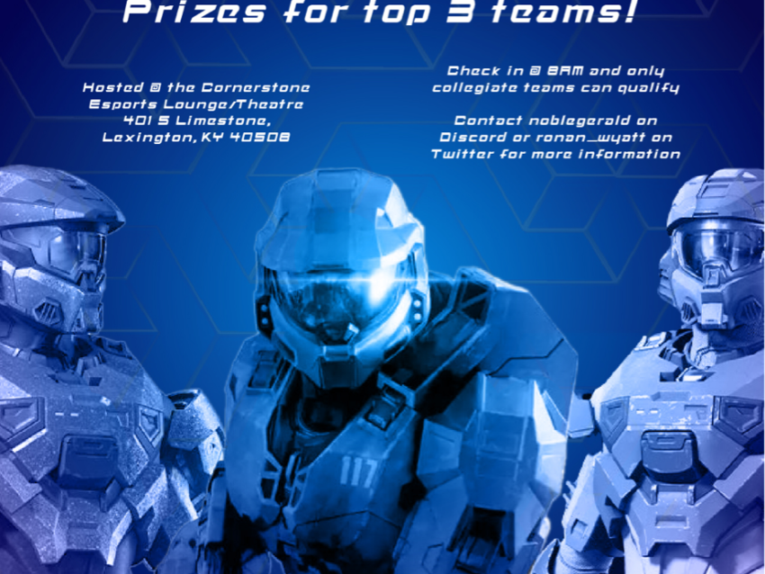 Halo LAN Flyer