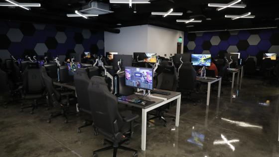 The UKFCU Esports Gaming Lounge