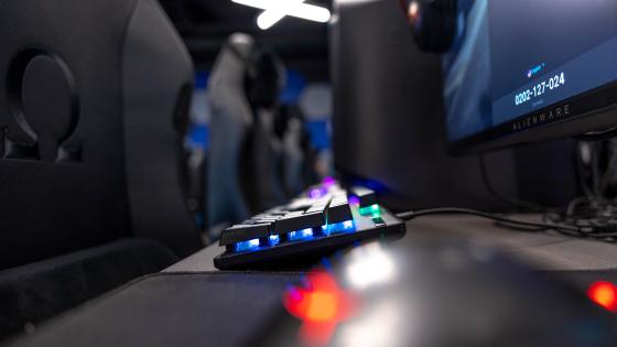 Gaming Lounge PC Setup